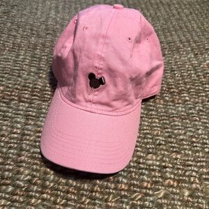 Disney Mickey Ice Cream Bar Pink Baseball Cap